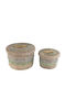 Set Storage Boxes 2 Pieces Woven