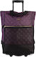 Căruț de Piață Textil Violet 50x34x21cm