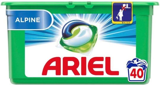 Ariel All-in-1 Перилен Препарат за Дрехи (40 Капсули)