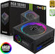 GameMax RGB 750G 750W Black Power Supply Full Modular 80 Plus Gold