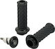 Biltwell Motorradlehenker Griffe Harley Davidson 1" Durchmesser Lenker Alumicore Griffe Schwarz