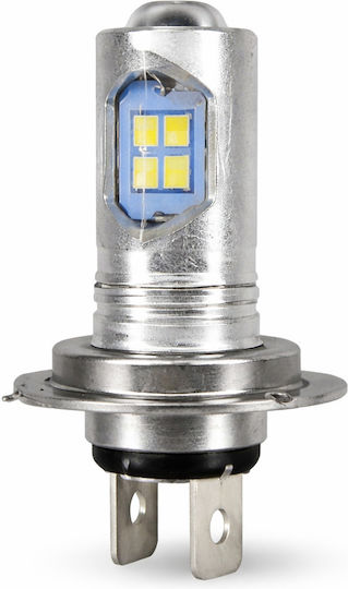 Lămpă Led Auto H7 Px26d 12v 8w 12 Smd Lumină Albă Fază Medie Cd-4241