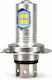 Lămpă Led Auto H4 P43t 12v 8w 12 Smd Alb Lumina Dublă Fază Hi Low Beam – Cd-4240