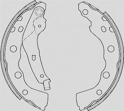 Open Parts Bremsbacken-Satz