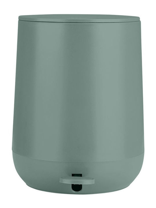 Estia Plastic Bathroom Bin Soft Close 5l Turquoise