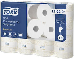 Tork Soft Ρολό Υγείας Περιτύλιγμα 2φυλλο Λευκό 22m 12τεμ