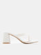 Damen Sandalen Weiß
