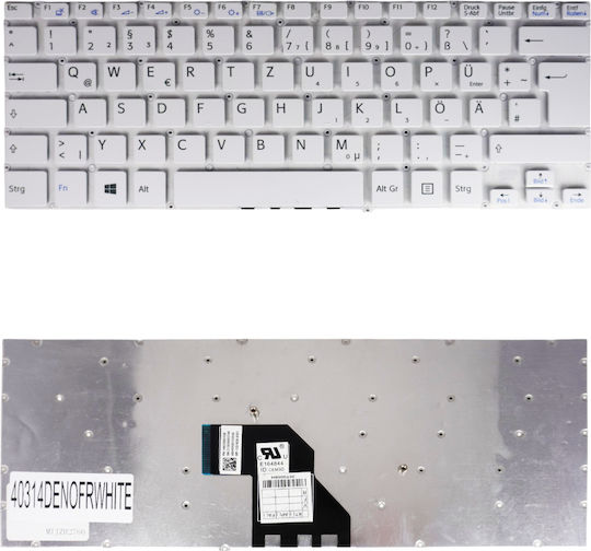 Deutsche Tastatur Für Laptop German Laptop Keyboard Sony Vaio Svf Svf14 Svf14e Svf142 Svf143 Svf14n Svf1432 Svf1421 Svf 14e 9z.nadbq.20f De No Frame White Κωδ.40314denofrwhite