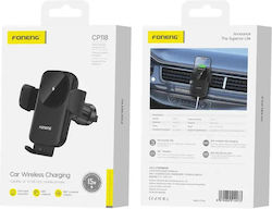 Foneng CP118 Suport pentru Telefon cu Încărcare Wireless Negru Foneng CP118 Suport pentru Telefon cu Încărcare Wireless Negru