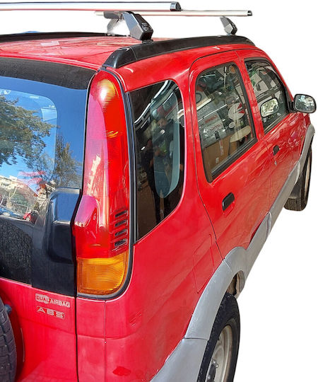 Hermes Roof Bars Kit Aluminum Roof Bars with Legs for Daihatsu Terios 1998-2005 2 Pieces