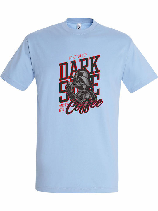 Tricou Unisex Come To Dark Side We Have Coffee ...