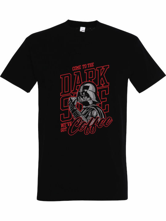 Tricou Unisex Come To Dark Side We Have Coffee ...