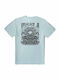 T-shirt Γαλάζιο