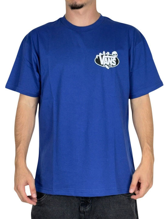 Vans Off Kurzarm T-Shirts Blau