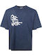 T-shirt Μπλε
