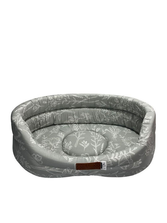 Pet Strom Siesta Hundebett Katze Grau 68×56cm