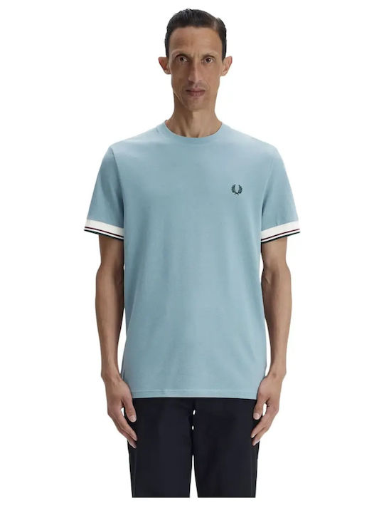 Fred Perry Twin Tipped Polo Short Sleeve Green ...
