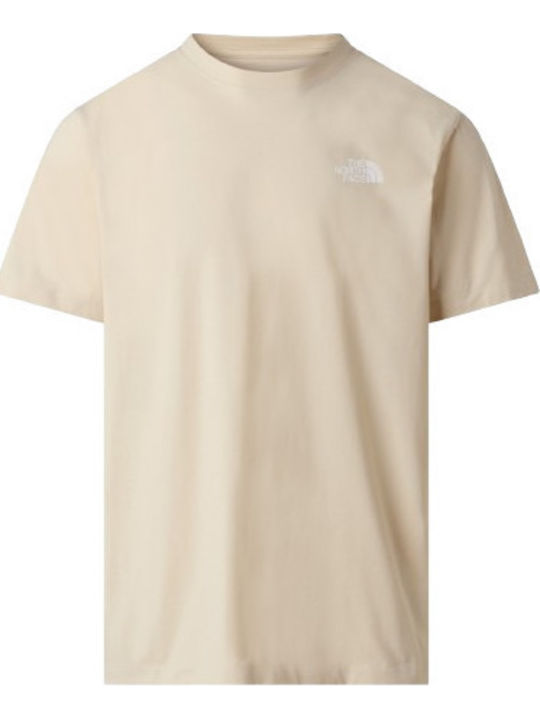 The North Face Box Celebration T-Shirt Beige