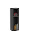 Bedside Table Bonen Wooden Gray 20x15x65cm