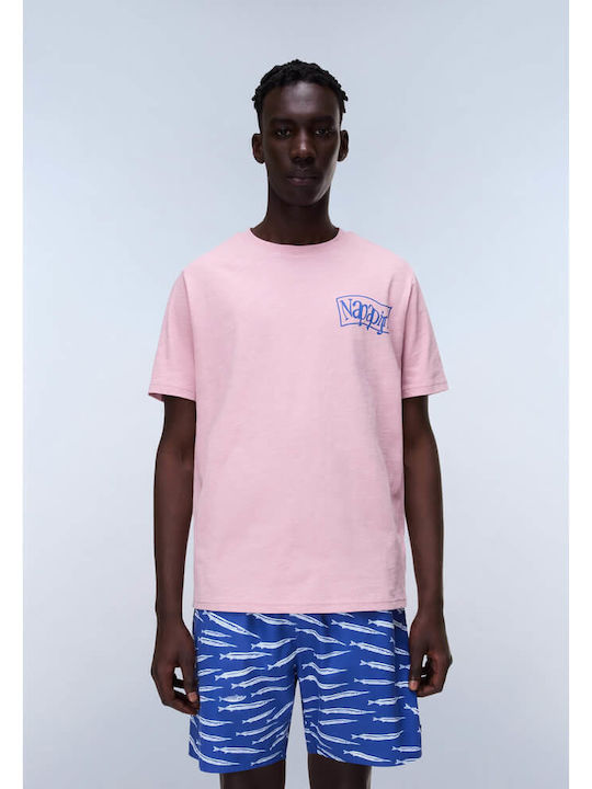 Napapijri T-shirt Ροζ