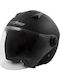 A-Pro Gravur Schwarz Matt Motorradhelm Jet ECE 22.06