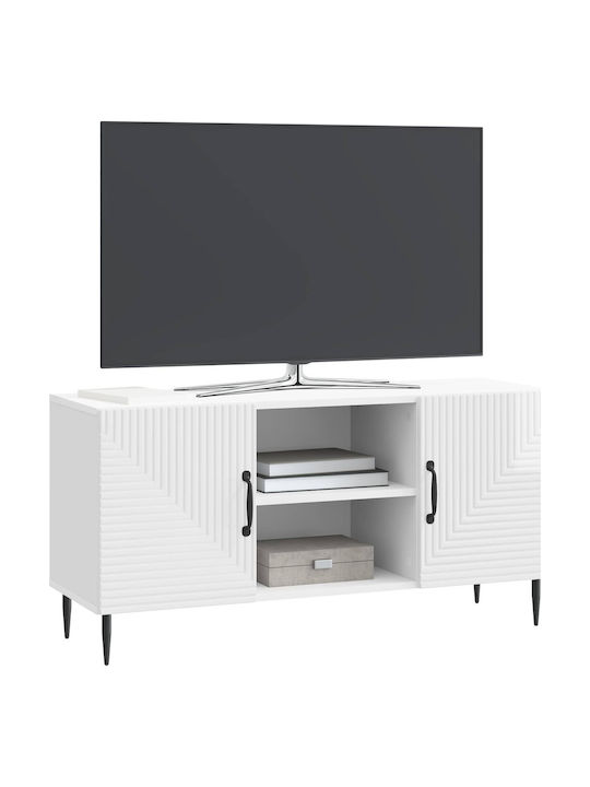 TV-Ständer Weiß M102xP34.5xH50cm