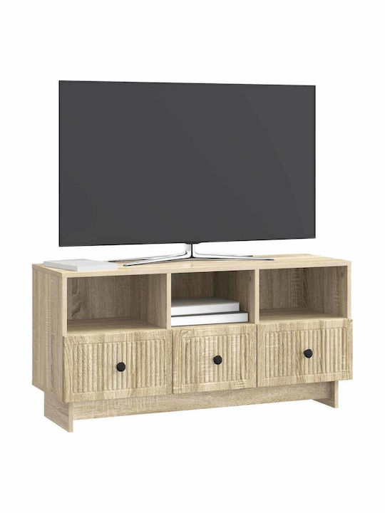 Έπιπλο Τηλεόρασης Καφέ Μ102xΠ34.5xΥ50cm