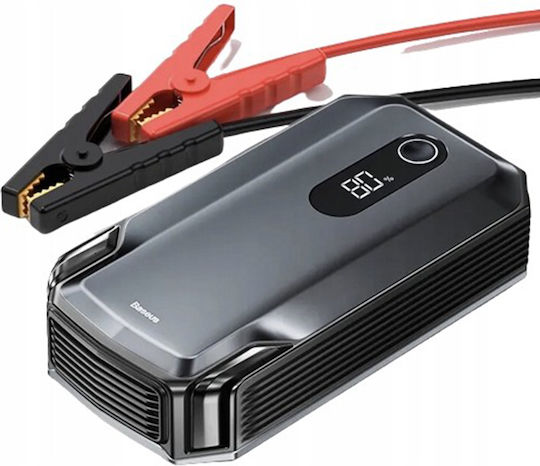 Baseus Super Energy Max Преносим Стартер за Батерия за Кола и Мотоциклет 20000mAh с Захранваща Банка USB Стъкла 12V