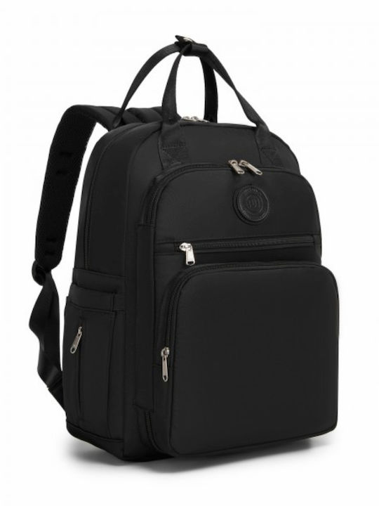 Miss Lulu Backpack Μαύρο