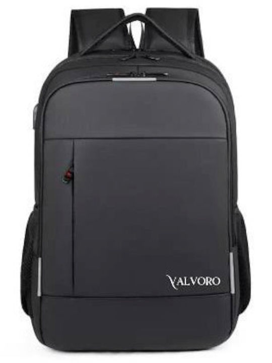 Valvoro Backpack Αδιάβροχο Μαύρο