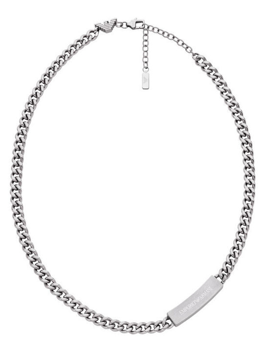 Emporio Armani Κολιέ από Ατσάλι