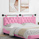 vidaXL Fabric Pink Bed Headboard Cushion 170x55cm