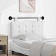 vidaXL Fabric Bed Headboard Pillow Beige 110x55cm