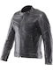 Dainese Radicale Sommer Männer Leder Motorradjacke Schwarz