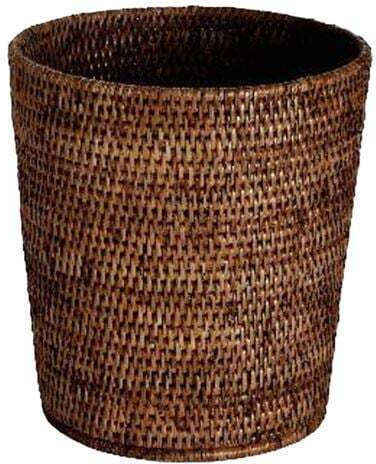 Andrea House Coș de Gunoi Plastic Maro 27x30cm