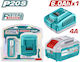 Total Total Lithium Batterien Set mit Ladegerät 6Ah 20V