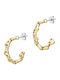 Emporio Armani Gold Plated Earrings
