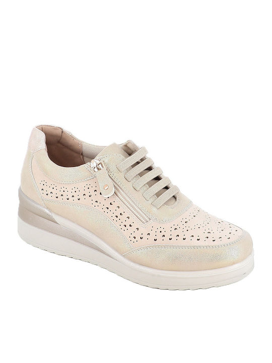 B-Soft Γυναικεία Sneakers Μπεζ