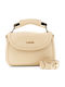 Fabric Women's Ecru Handbag