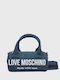 Fabric Women's Crossbody Bag Blue