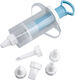 Fackelmann Zenker Pastry Syringe with 6 Nozzles