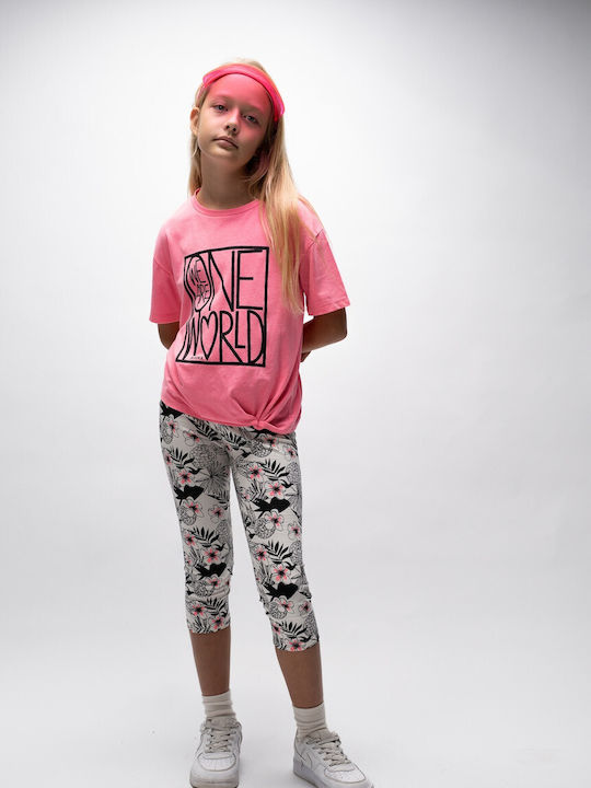 Evita Kids Set with Shorts Summer 2pcs Pink