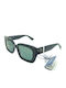 Pepe Jeans Pj7465 001 Women's Sunglasses with Black Frame and Green Lens PJ7465-001