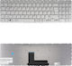 German Laptop Keyboard Toshiba Satellite L50-b L50d-b L50dt-b L50t-b L50-b-1gp Aebliu00020 Mp-13r83us-9201 Aeblia00010 Nsk-v90sq De No Frame White Code 40329denofrwhite
