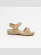 Sommer Damenplattformen Beige