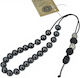 Stone Worry Beads Made of Hematite