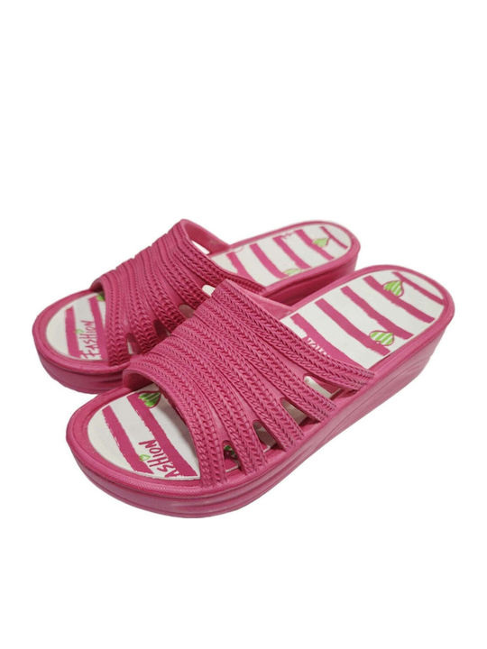 Flip Flops in Fuchsia Colour