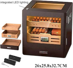 Sikarlan Holz Zigarrenbefeuchter 26x25.8x32.8cm