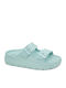 Flip Flops In Green Colour