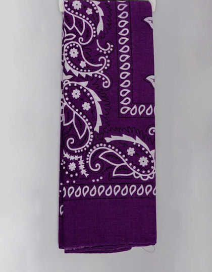 Unisex Bandana Rima Bumbac Violet